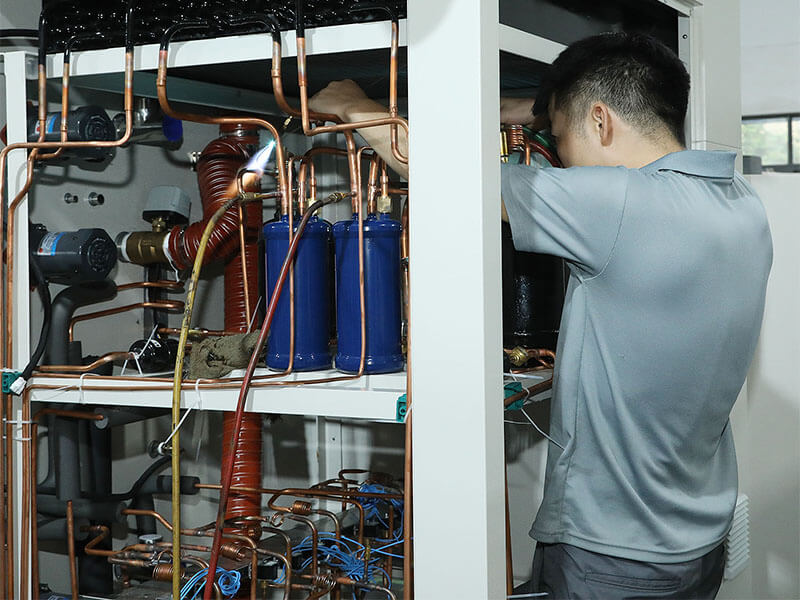 Refrigeration system assembly