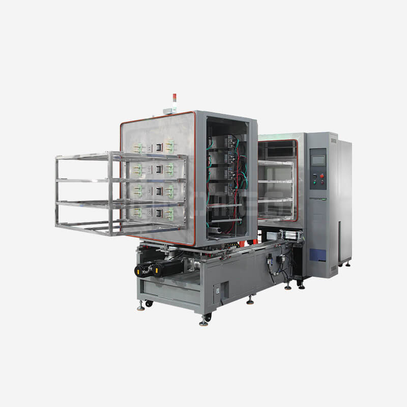 Automated temperature test chamber