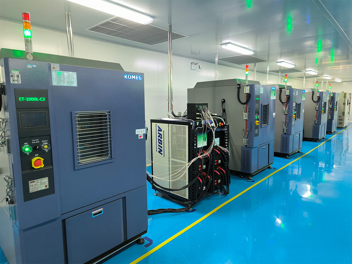 environmental chamber for battery testing