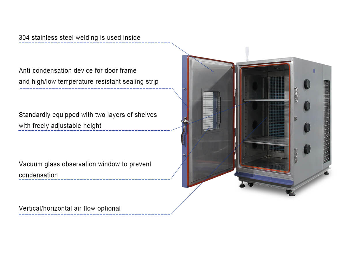KOMEG climate chamber structure