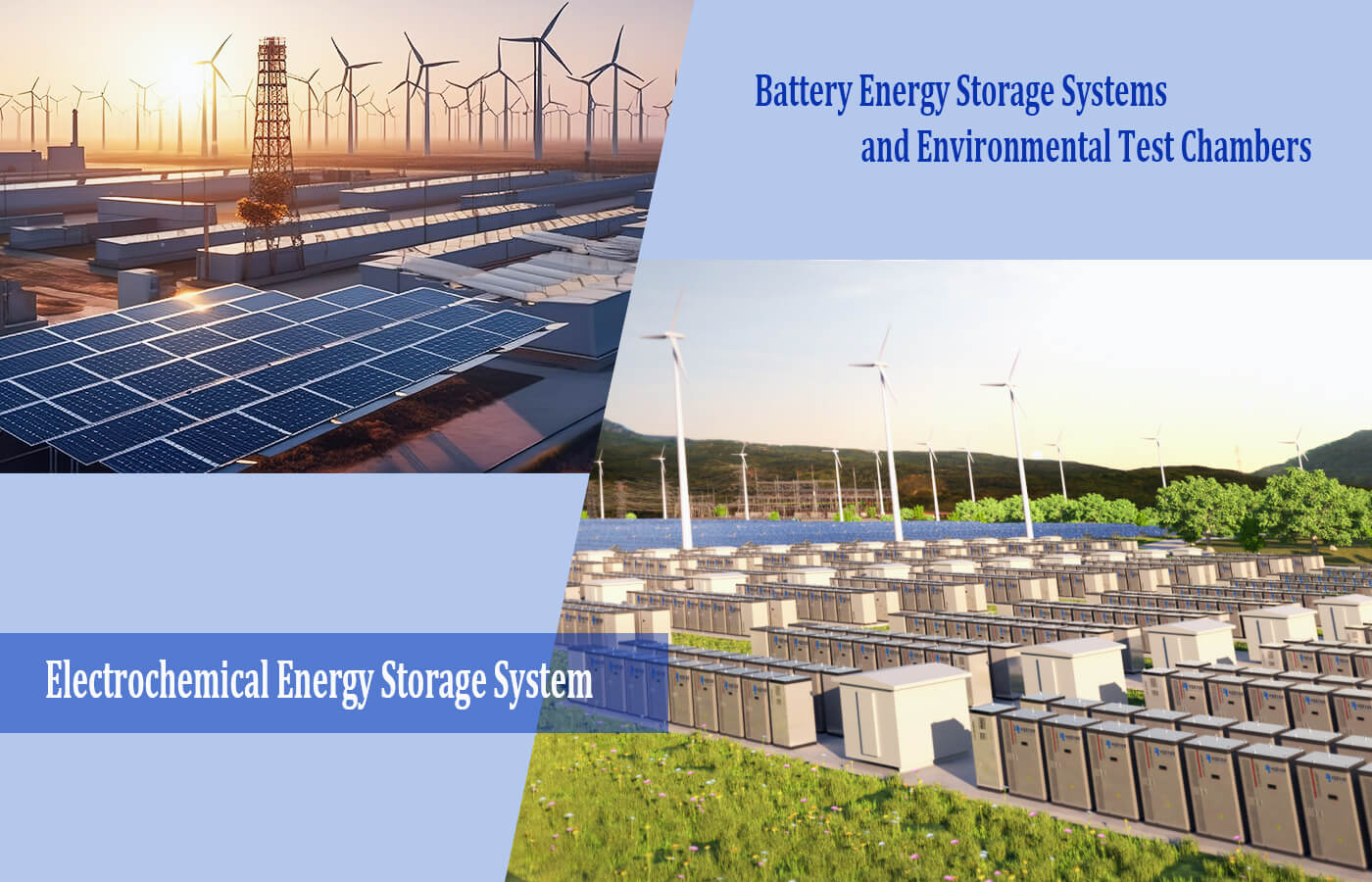 Electrochemical Energy Storage System and Environmental Test Chambers